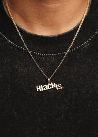Black Is. Signature Pendant Chain - Black Is.