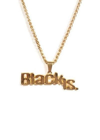 Black Is. Signature Pendant Chain - Black Is.