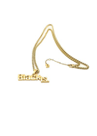 Black Is. Signature Pendant Chain - Black Is.