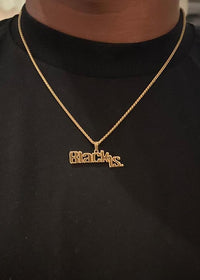 Black Is. Signature Pendant Chain - Black Is.
