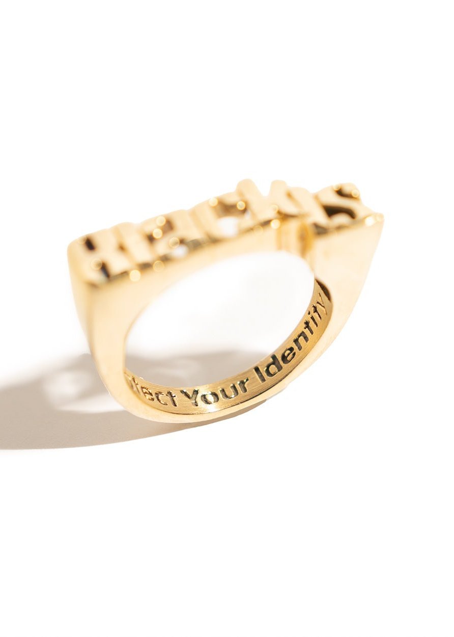 Black Is. Signature Ring (EXCLUSIVE PRE - ORDER) - Black Is.