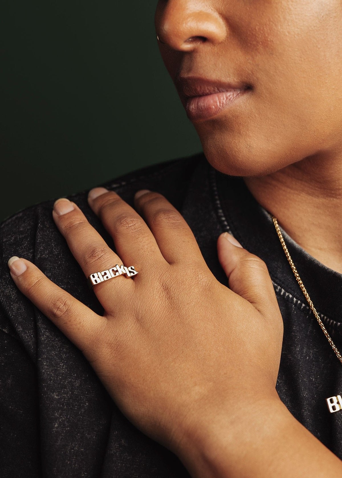 Black Is. Signature Ring (EXCLUSIVE PRE - ORDER) - Black Is.