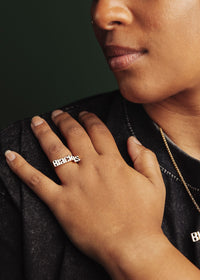 Black Is. Signature Ring (EXCLUSIVE PRE - ORDER) - Black Is.