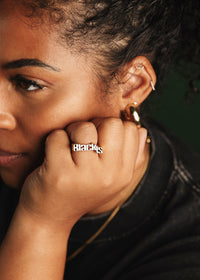 Black Is. Signature Ring (EXCLUSIVE PRE - ORDER) - Black Is.