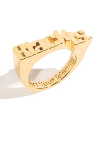 Black Is. Signature Ring (EXCLUSIVE PRE - ORDER) - Black Is.