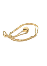 Power Fist Pendant Chain - Black Is.