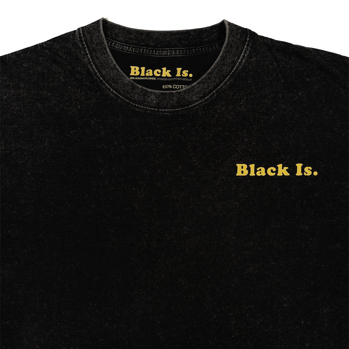 Unity Globe Tee - Black Is.