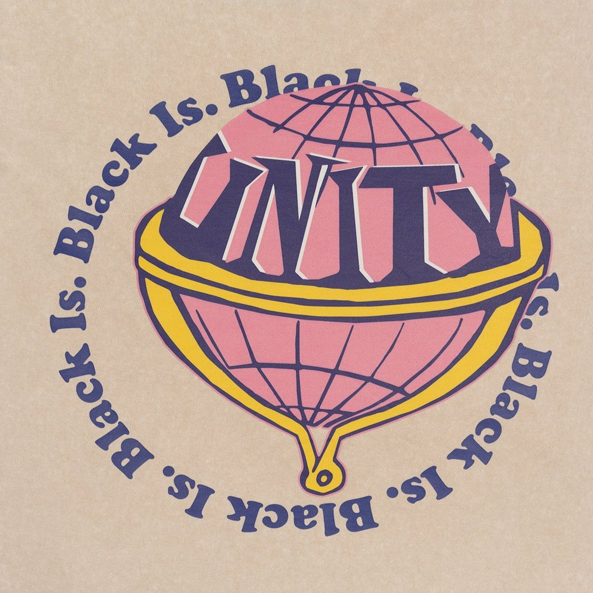 Unity Globe Tee - Black Is.